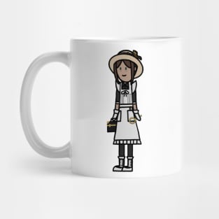 Lady-in-waiting Cartoon Mug